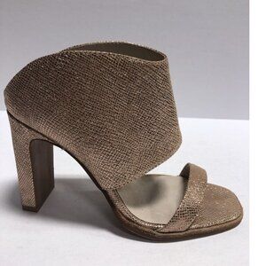 42 Gold Women’s Linx, Rose Gold Heeled Sandals, Size 7M